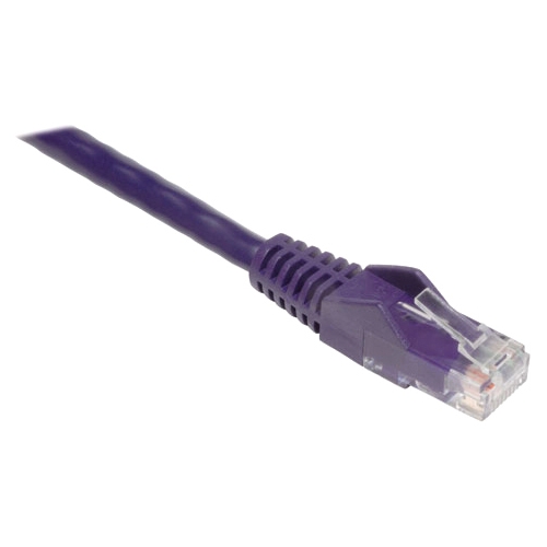 Tripp Lite 25-ft. Cat6 Gigabit Snagless Molded Patch Cable(RJ45 M/M) - Purple N201-025-PU