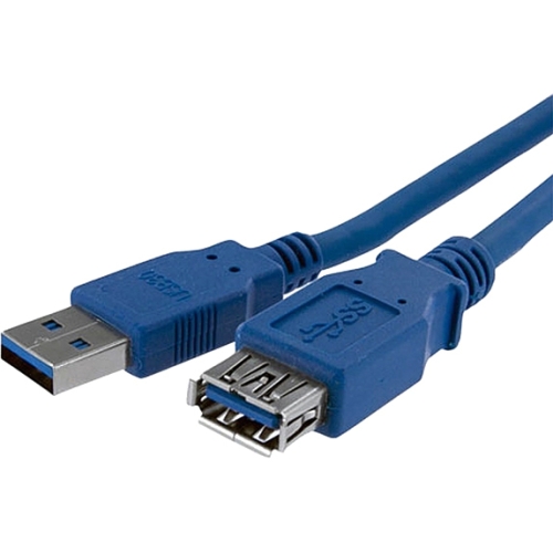 StarTech.com 1m Blue SuperSpeed USB 3.0 Extension Cable A to A - M/F USB3SEXT1M