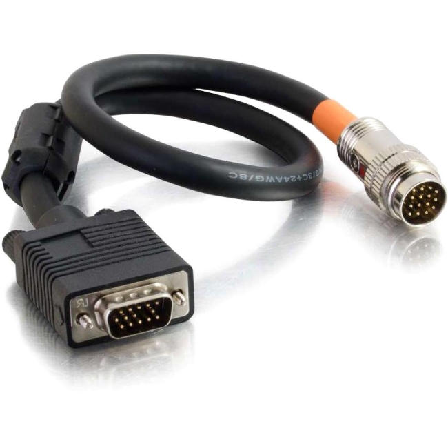 C2G 6ft RapidRun VGA (HD15) Flying Lead 60083