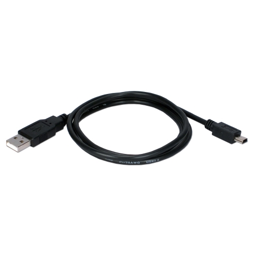 QVS USB Mini-B Sync & Charger High Speed Cable CC2215M-03