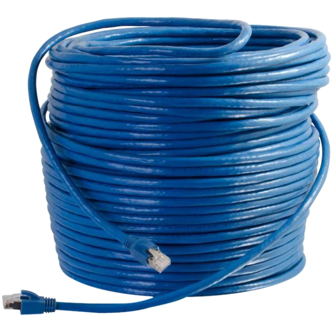 C2G 200ft Cat6 Shielded Patch Cable - Blue 43122