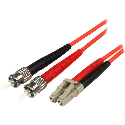 StarTech.com 2m Multimode 50/125 Duplex Fiber Patch Cable LC - ST 50FIBLCST2