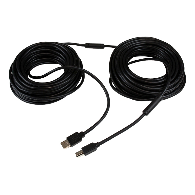 StarTech.com 20m / 65 ft Active USB 2.0 A to B Cable - M/M USB2HAB65AC