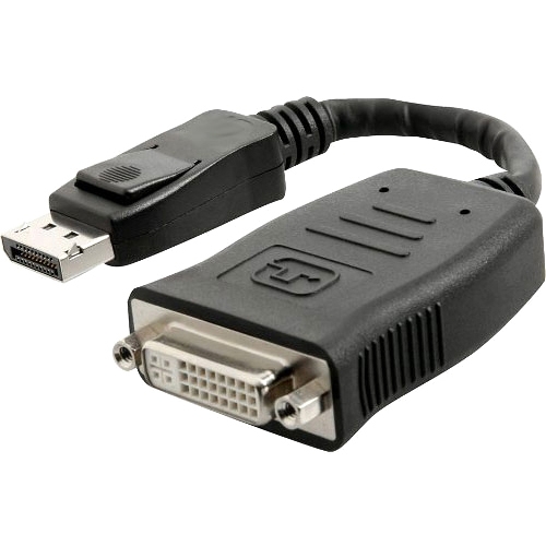 4XEM 9in DisplayPort To DVI-I Dual Link M/F Adapter Cable 4XDPDVI