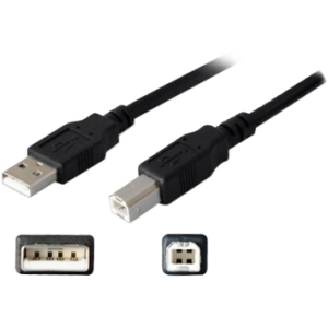 AddOn 6ft (1.8M) USB 2.0 A to B Extension Cable - Male to Male USBEXTAB6