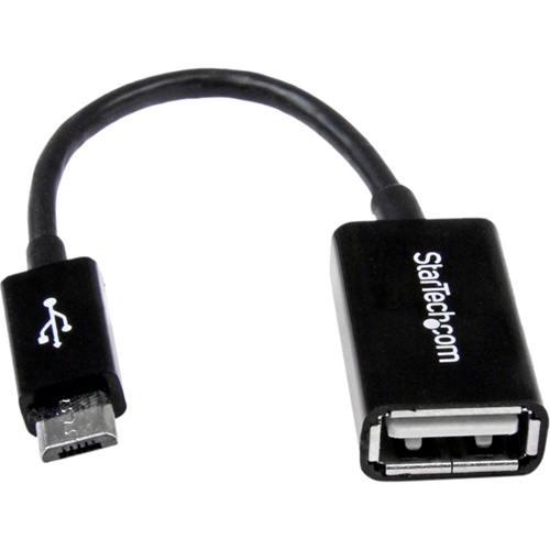 StarTech.com 5in Micro USB to USB OTG Host Adapter M/F UUSBOTG