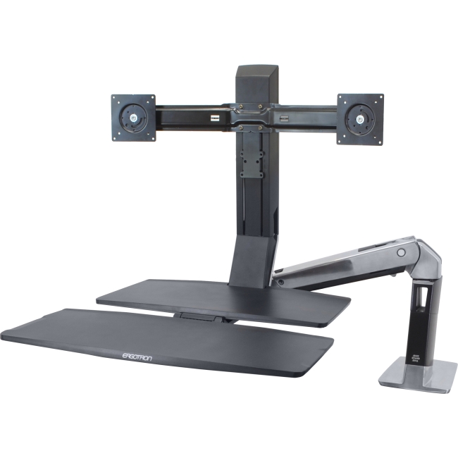 Ergotron WorkFit-A, Dual with Worksurface+ 24-316-026