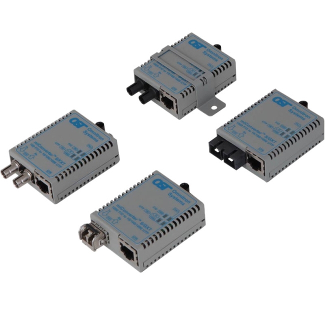 Omnitron miConverter SGX/T SFP USB/US AC Powered 1639-0-1 1639-0-x