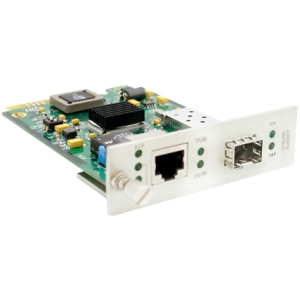 AddOn 10GBase-TX to OpenSFP+ Port Managed Media Converter Card ADD-MCC10GRJSFP