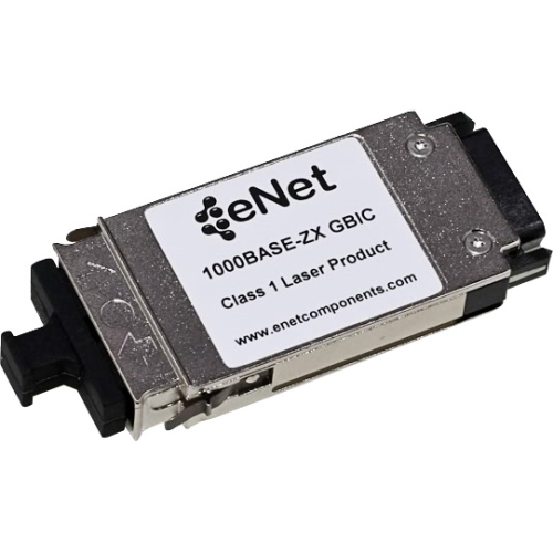 ENET 1000BASE-SX GBIC 850nm 550m MMF Transceiver SC Connector 100% Foundry Compatible E1G-SX-ENC