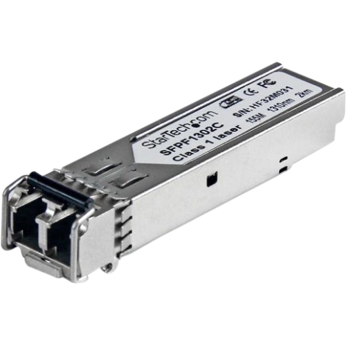 StarTech.com 155 Mbps 1310nm Multi Mode LC SFP Fiber Optic Transceiver w/ DDM - 2km SFPF1302C