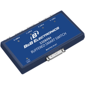 B+B Serial RS-232 Buffered Smart Switch 232BSS4