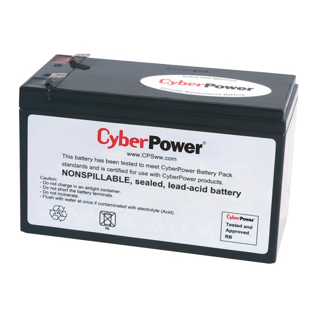 CyberPower UPS Replacement Battery Cartridge RB1280A