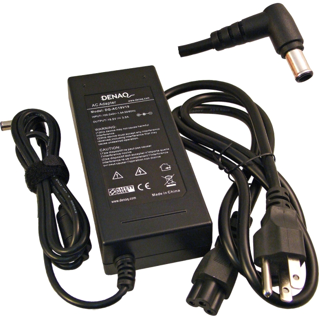 Denaq 19.5V 3.9A 6.0mm-4.4mm AC Adapter for SONY DQ-AC19V19-6044