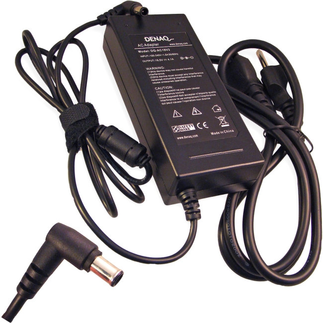 Denaq 19.5V 4.1A 6.0mm-4.4mm AC Adapter for SONY DQ-AC19V3-6044