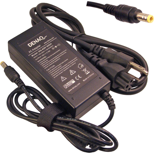 Denaq 3.16A 19V 5.5mm-2.5mm AC Adapter for GATEWAY DQ-ADP-60DH-5525