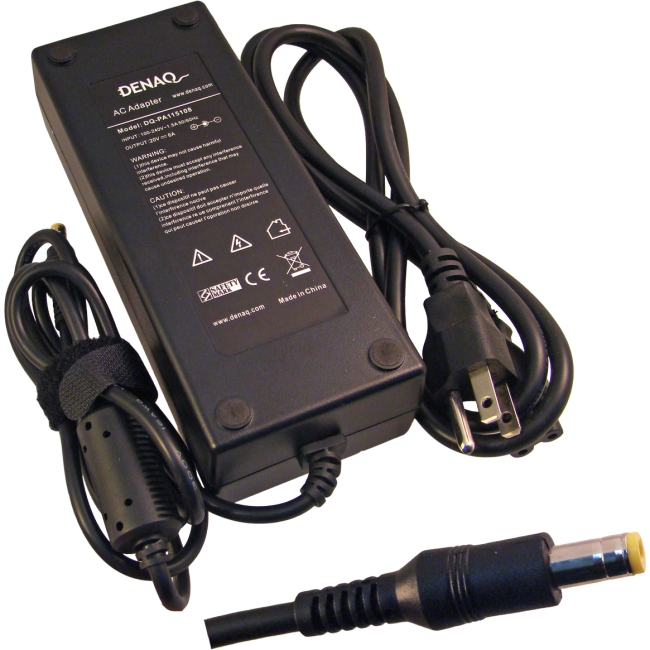 Denaq 20V 6A 5.5mm-2.5mm AC Adapter for HP DQ-PA115108-5525