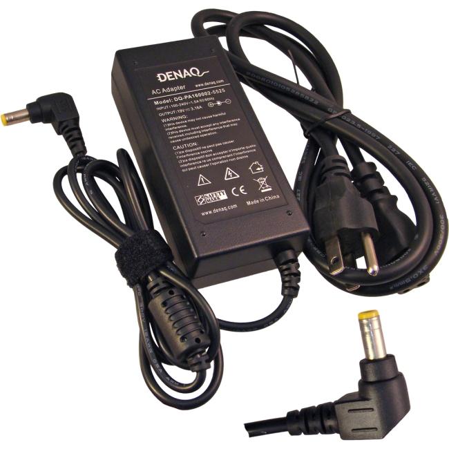 Denaq 19V 3.16A 5.5mm-2.5mm AC Adapter for ACER DQ-PA160002-5525