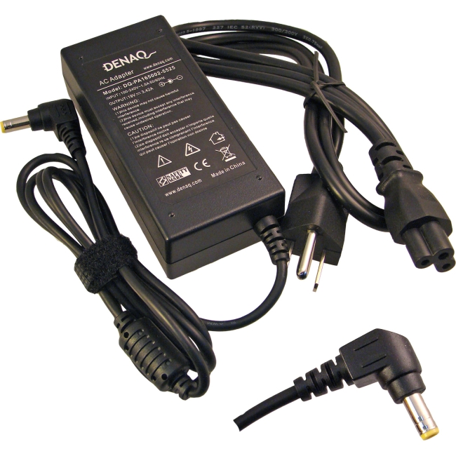 Denaq 19V 3.42A 5.5mm-2.5mm AC Adapter for ACER DQ-PA165002-5525