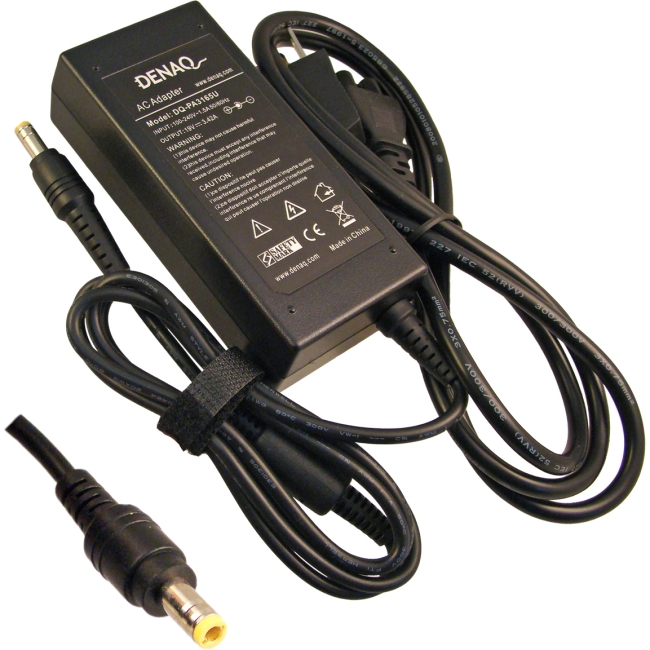 Denaq 19V 3.42A 5.5mm-2.5mm AC Adapter for TOSHIBA DQ-PA3165U-5525