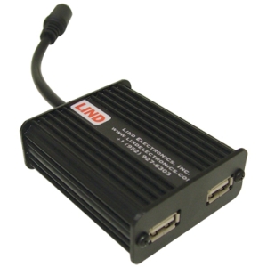 Lind Electronics Dual Rugged USB Adapter USBML2-3215