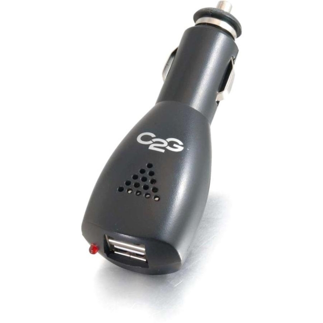 C2G DC to Dual USB Power Adapter 2.1A 22332