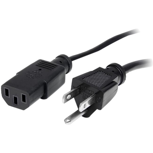 StarTech.com 3 ft 14AWG Computer Power Cord - NEMA5-15P to C13 PXT101143