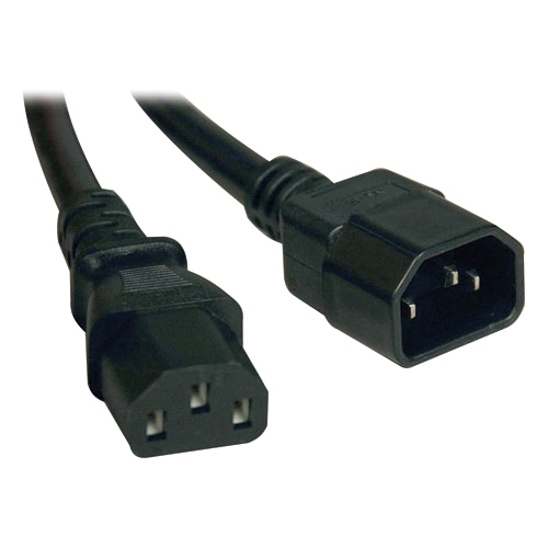Tripp Lite 10-ft. 18AWG Power cord (IEC-320-C14 to IEC-320-C13) P004-010