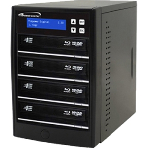 Vinpower Digital Econ Series SATA Blu-Ray/DVD/CD Tower Duplicator ECON-S4T-BD-BK