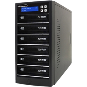Vinpower Digital Econ Series SATA Blu-Ray/DVD/CD Tower Duplicator ECON-S6T-BD-BK