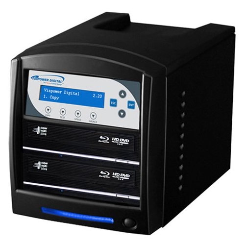 Vinpower Digital SharkBlu SATA Blu-ray/DVD/CD Tower Duplicator - 12x SHARKBLU-S2T-BK