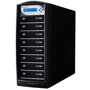 Vinpower Digital SharkBlu SATA BDXL Blu-ray/DVD/CD Tower Duplicator SHARKBLU-S8T-XL-BK