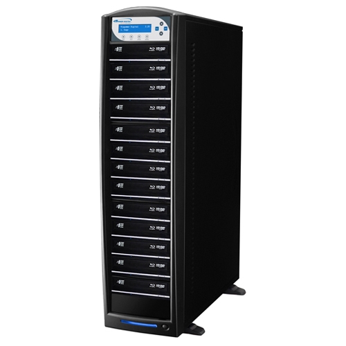 Vinpower Digital SharkBlu SATA BDXL Blu-ray/DVD/CD Tower Duplicator SHARKBLU-S13T-XL-BK