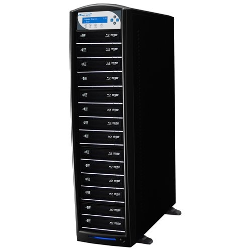 Vinpower Digital SharkBlu SATA BDXL Blu-ray/DVD/CD Tower Duplicator SHARKBLU-S14T-XL-BK