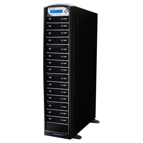 Vinpower Digital SharkBlu SATA BDXL Blu-ray/DVD/CD Tower Duplicator SHARKBLU-S15T-XL-BK