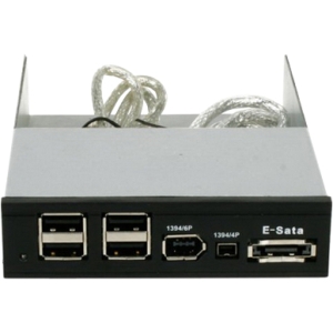 iStarUSA 3.5" Combo Hub for USB2.0/ Firewire/ e-SATA RP-HUB-SAUF
