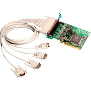 Brainboxes 4 Port RS232 PCI Serial Port Card DB25 UC-265