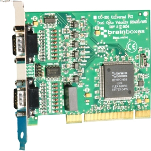 Brainboxes 2-port uPCI Serial Adapter UC-310