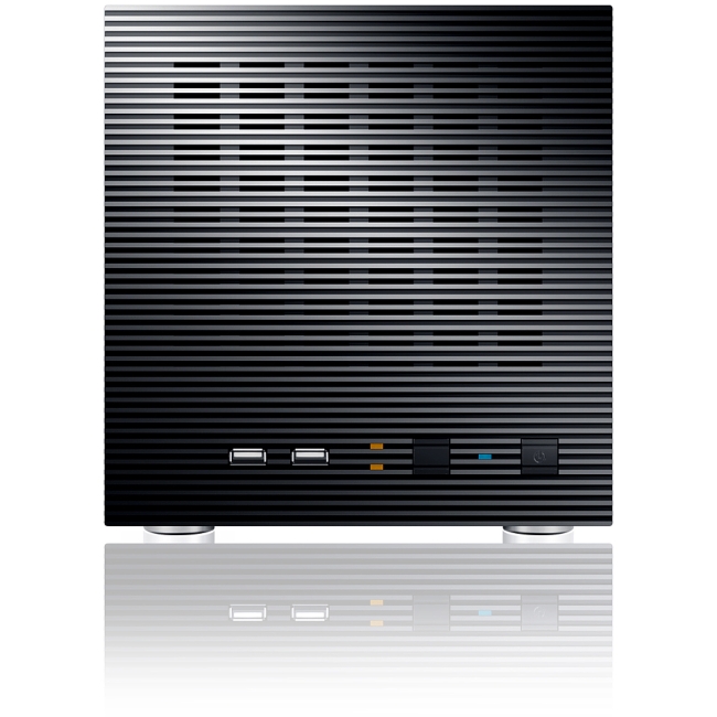 Sans Digital AccuNAS - 64bit 4 Bay NAS + iSCSI with Intel ATOM Dual Core CPU (Black) KT-AN4L+ AN4L+
