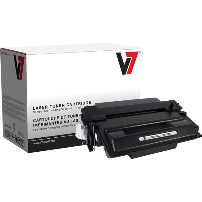 V7 Black Toner Cartridge (High Yield) For HP LaserJet 2410, 2420, 2420D, 2420N V711X