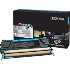 Lexmark C748 Cyan High Yield Toner Cartridge C748H2CG