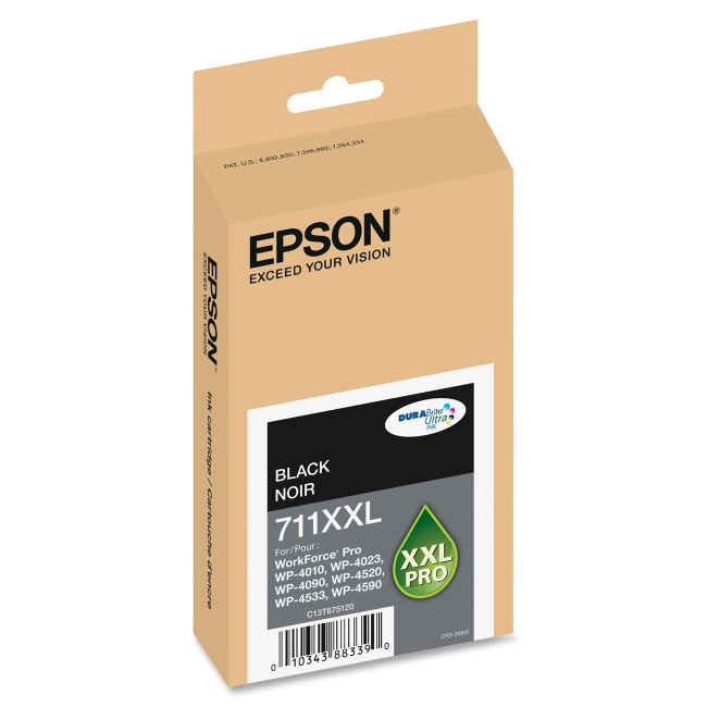 Epson XXL Black Ink Cartridge T711XXL120 711XXL
