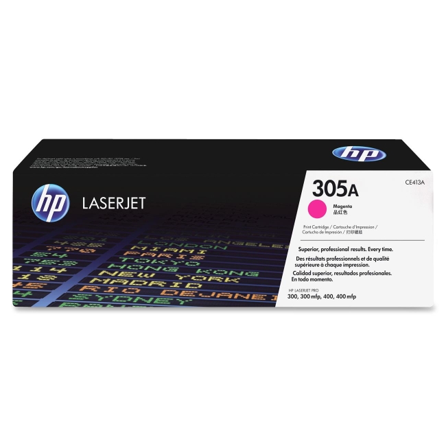 HP Magenta Original LaserJet Toner Cartridge CE413A 305A