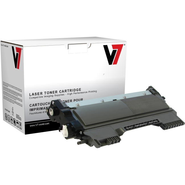 V7 Black Toner Cartridge For Brother DCP-7060D, DCP-7065DN; HL-2220, HL-2230, HL TBK2TN420