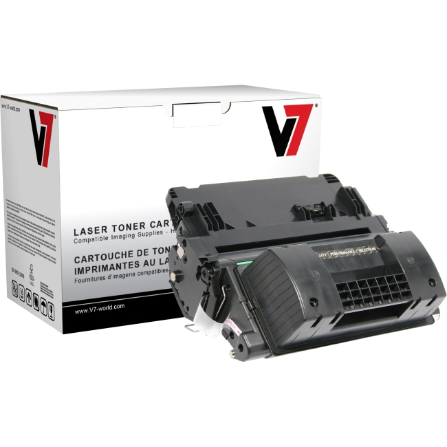 V7 Black Toner Cartridge (Ultra High Yield) For HP LaserJet P4015DN, P4015N, P40 THK2364JX