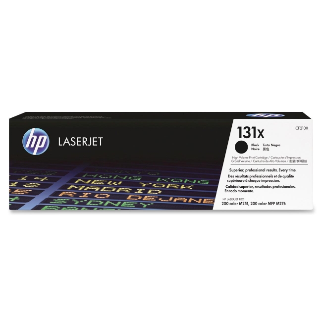 HP High Yield Black Original LaserJet Toner Cartridge CF210X 131X