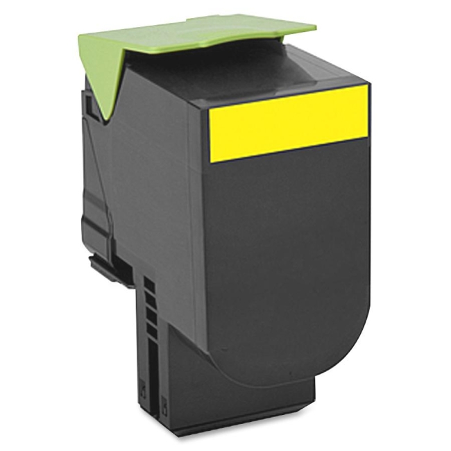 Lexmark Yellow High Yield Toner Cartridge 70C0H40 700H4