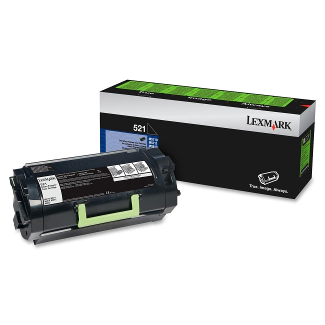 Lexmark Return Program Toner Cartridge 52D1000 521