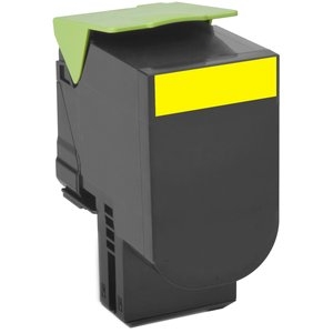 Lexmark Yellow High Yield Toner Cartridge 80C0H40 800H4
