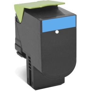 Lexmark Cyan Standard Yield Toner Cartridge 80C0S20 800S2